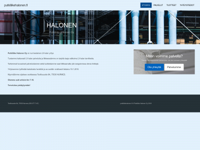 putkiliikehalonen.fi snapshot