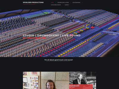 spoelderproductions.com snapshot