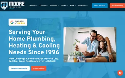 mooremech.net snapshot