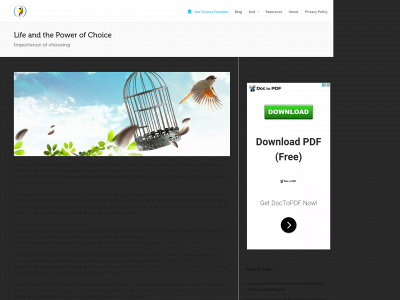 youchoosefreedom.com snapshot