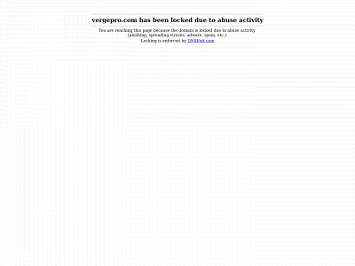 vergepro.com snapshot