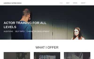 liamreillyactingcoach.com snapshot
