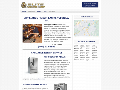eliteappliancerepairatl.com snapshot