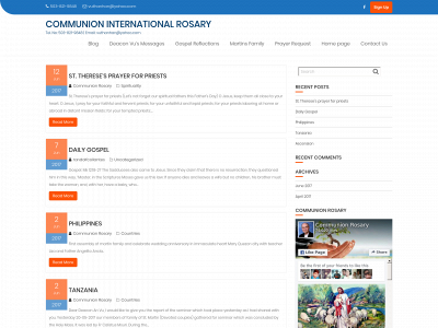 communionrosary.net snapshot