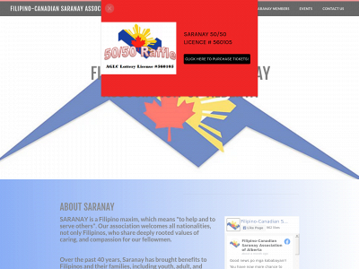 www.filcansaranayassociation.com snapshot