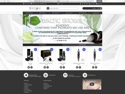 shopbalticbrows.com snapshot