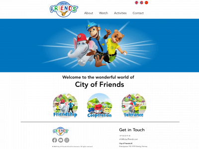 cityoffriends.com snapshot