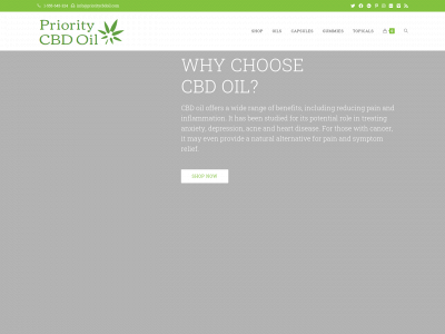 prioritycbdoil.com snapshot