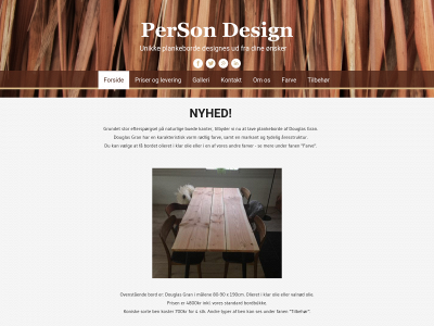 persondesign.dk snapshot