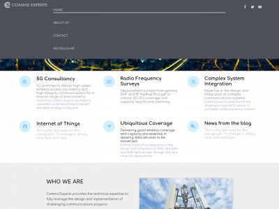 comms-experts.com snapshot
