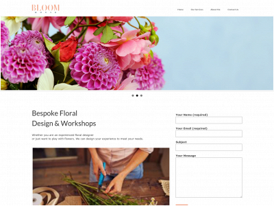 bloomhouse-flowers.com snapshot