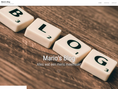 mariosblog.nl snapshot