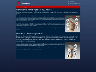 kamsauga.lt snapshot