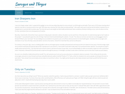 survyveandthryve.com snapshot