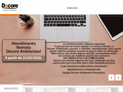 decoreambientes.com snapshot