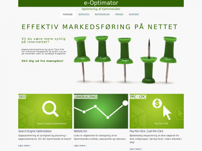 e-optimator.dk snapshot