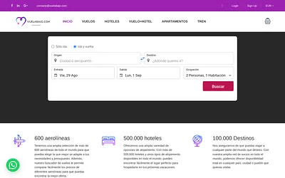 vuelabajo.com snapshot