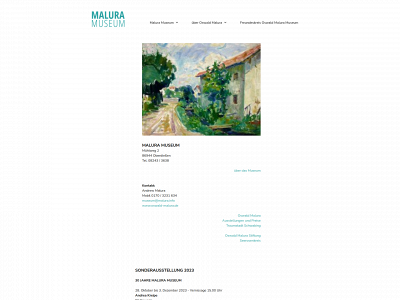malura-museum.de snapshot