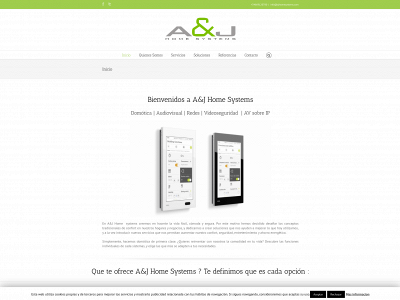 ajhomesystems.com snapshot