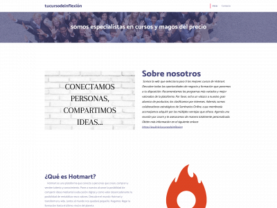 tucursodeinflexion.com snapshot
