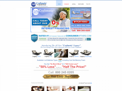 craftmatic.com snapshot
