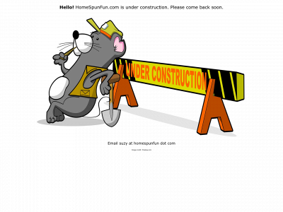 homespunfun.com snapshot