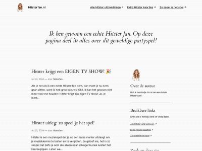 hitsterfan.nl snapshot
