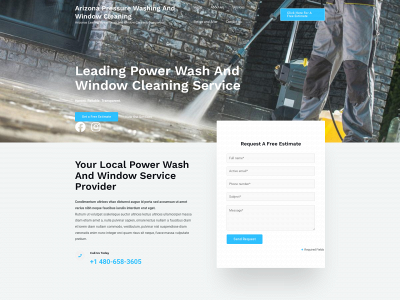 azpressurewashandwindows.com snapshot