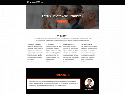 focusedwine.com snapshot