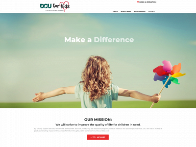 dcuforkids.org snapshot