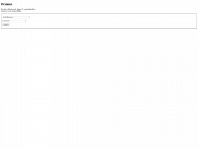 oremus.se snapshot