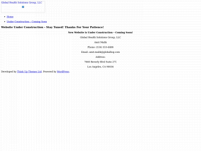 globalhsg.com snapshot