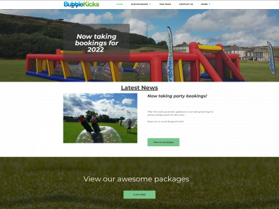 bubblekicks.co.uk snapshot
