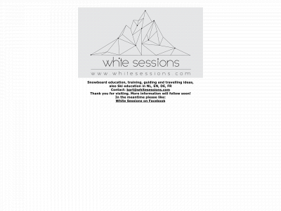 whitesessions.com snapshot