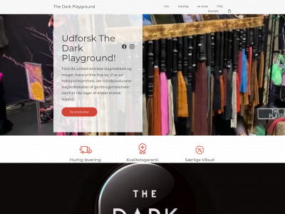 thedarkplayground.dk snapshot