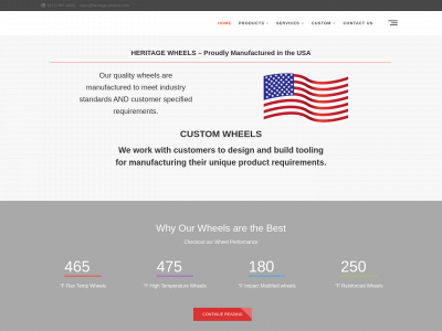 heritage-wheels.com snapshot