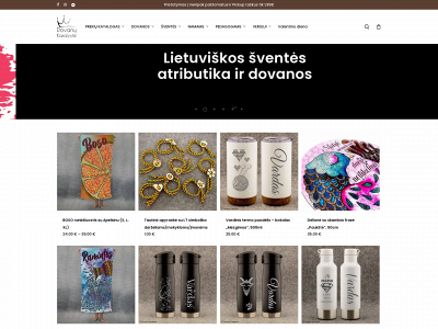 dovanukaralyste.lt snapshot