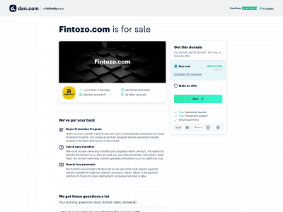 fintozo.com snapshot