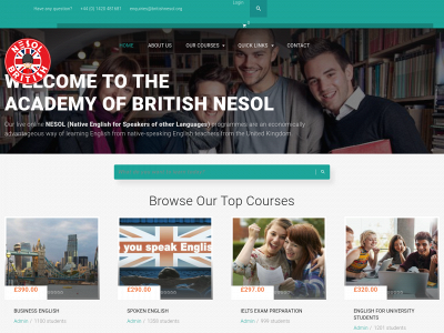britishnesol.org snapshot