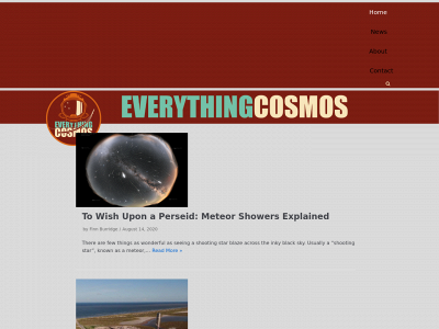everythingcosmos.com snapshot