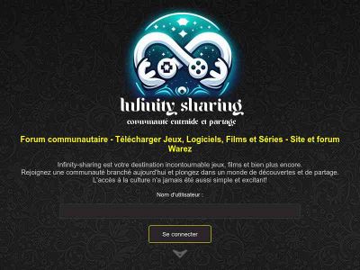 infinity-sharing.in snapshot