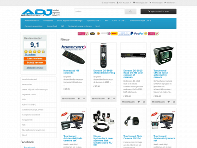 adjelectronics.nl snapshot