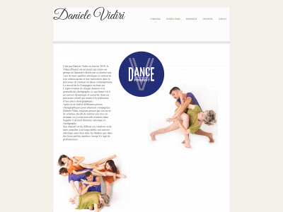 danielevidiri.fr snapshot