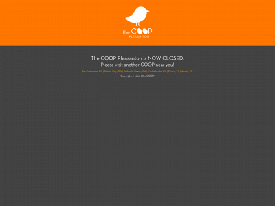 thecooppleasanton.com snapshot