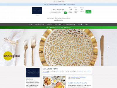 thaliaanddahlia.com snapshot