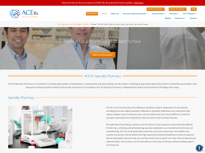 acerxpharmacy.com snapshot