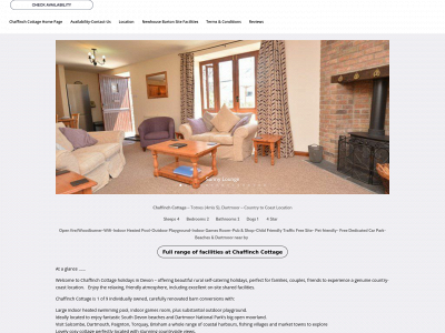 chaffinchcottagedevon.co.uk snapshot