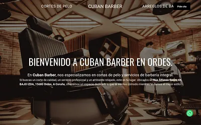 cubanbarber.com snapshot
