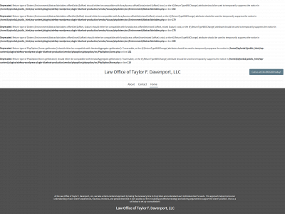 taylordavenportlaw.com snapshot