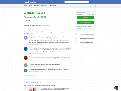 welutions.com snapshot